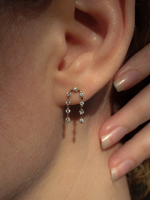 Libra Diamond Earrings