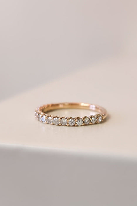 Classic Diamonds Wedding Band