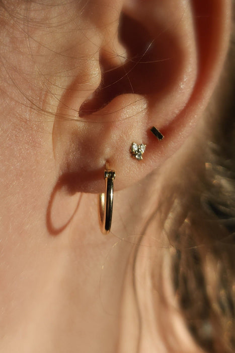 Petite Trio Diamond Stud Earrings