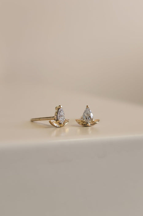 Tulip Stud Earrings