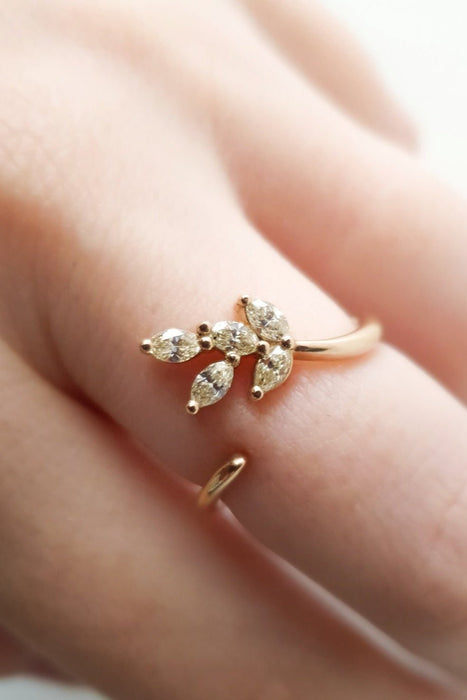 Wisteria Diamonds Ring